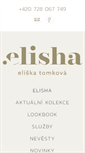 Mobile Screenshot of elisha-mode.cz