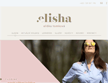 Tablet Screenshot of elisha-mode.cz